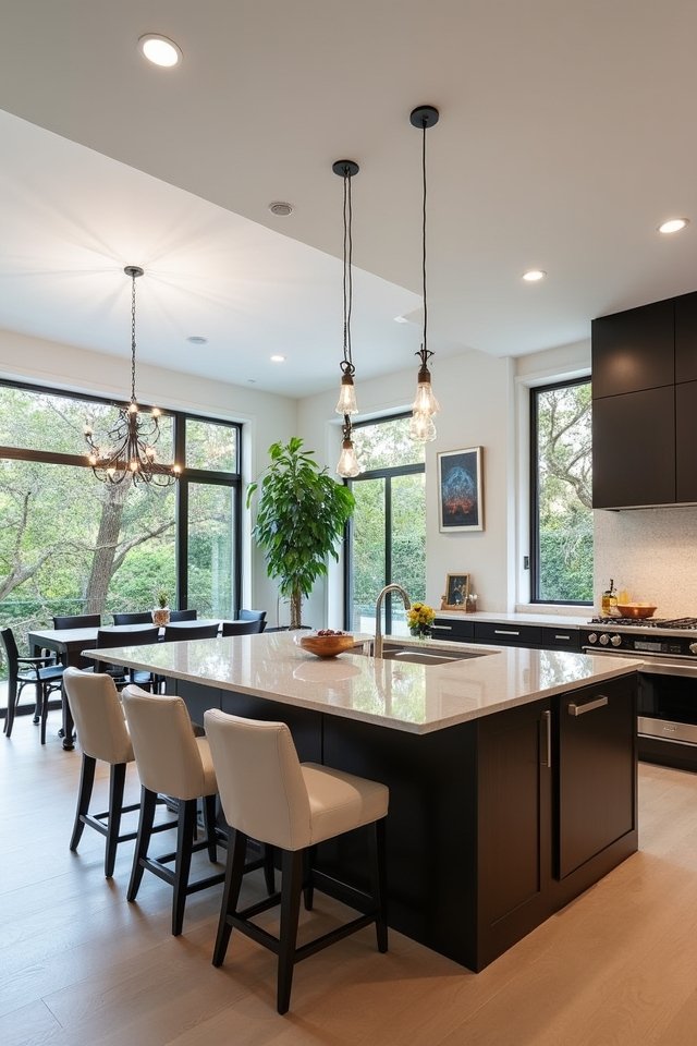 stylish statement kitchen island