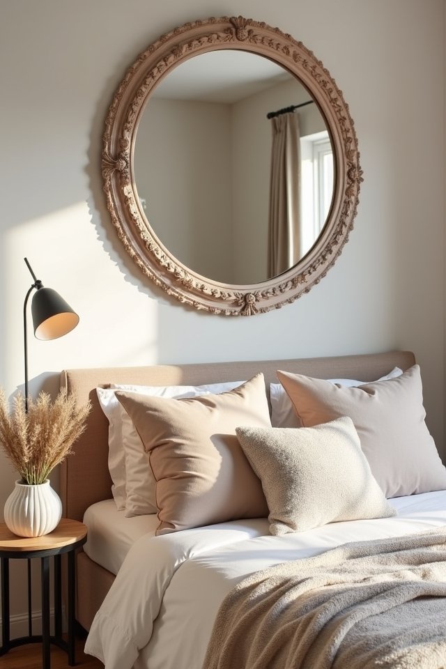 stylish statement mirror addition