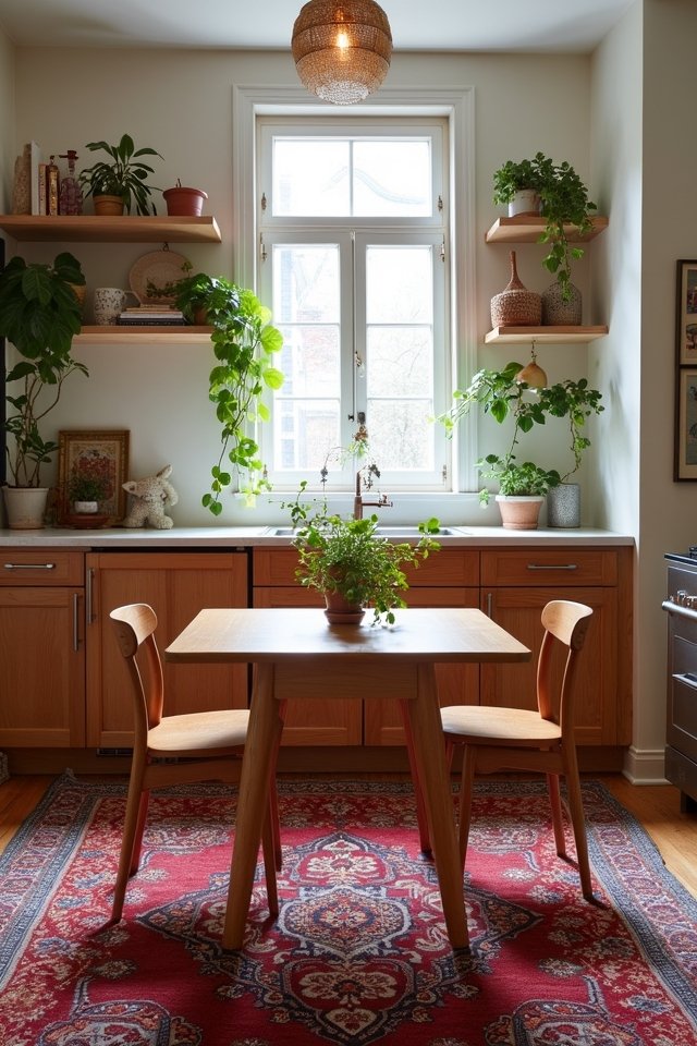stylish statement rug transformation