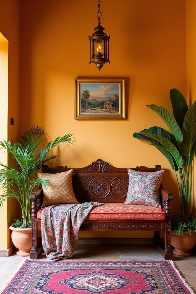 stylish storage and seating