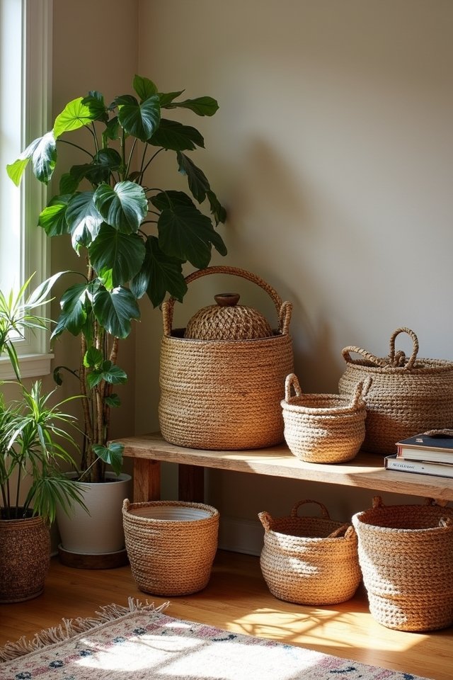 stylish storage for decor