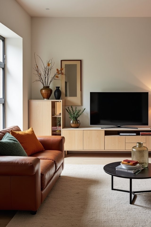 stylish storage for entertainment