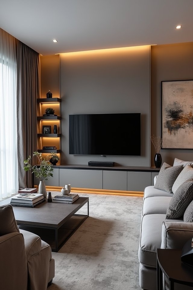 stylish storage for entertainment