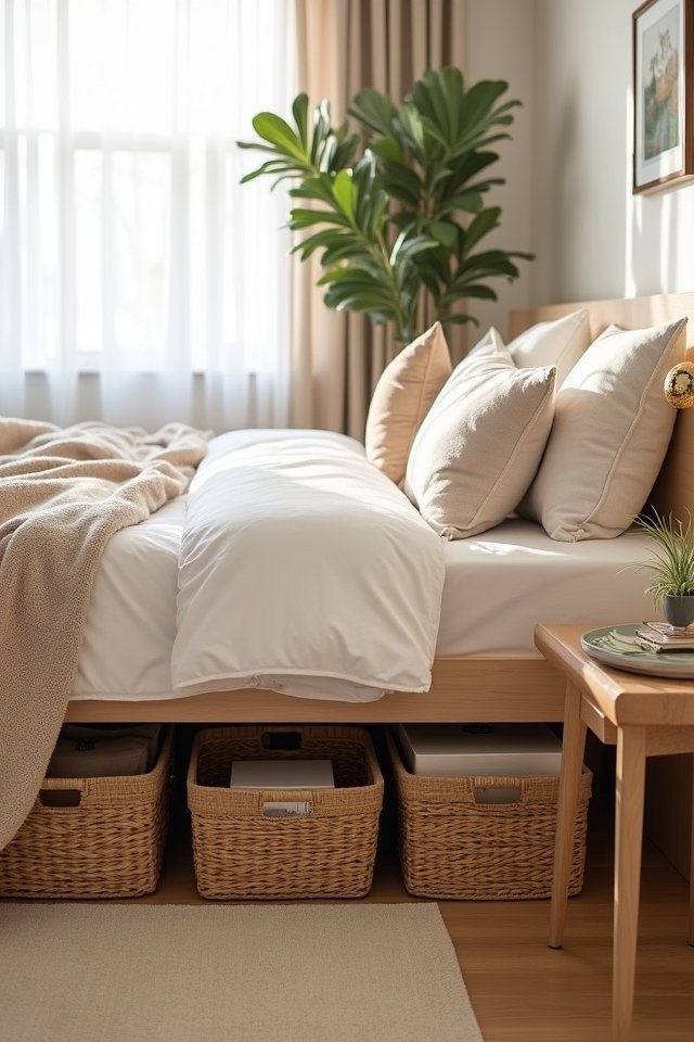 stylish storage solutions enhance organization