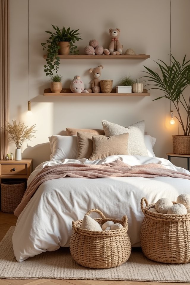 stylish storage with baskets