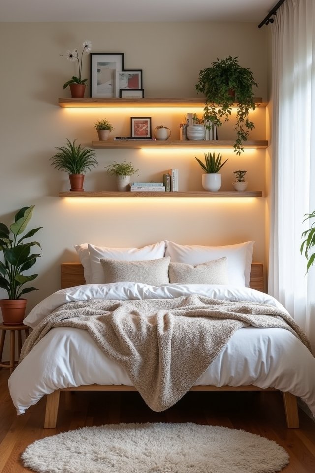 stylish storage with shelves
