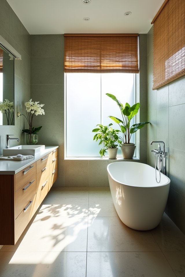 stylish sustainable bathroom remodel