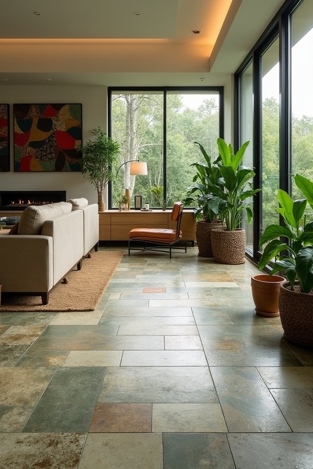 stylish sustainable recycled tiles