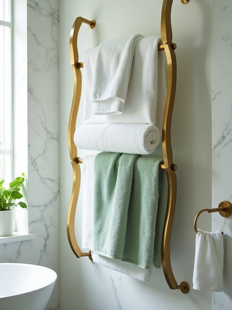 stylish towel rack designs