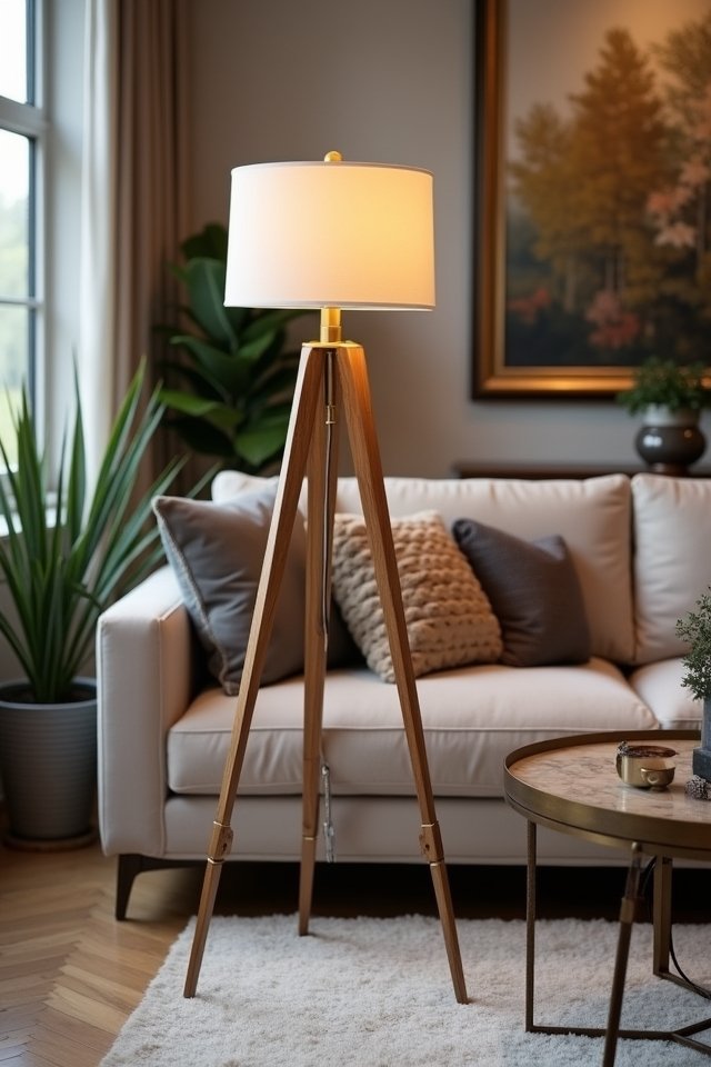 stylish tripod floor lamps