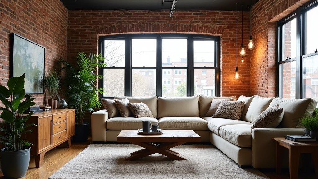 stylish urban living spaces