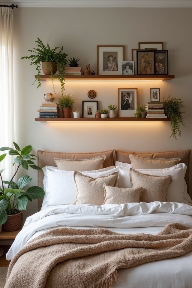 stylish wall mounted shelf ideas