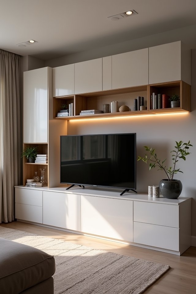 stylish wall mounted storage solution