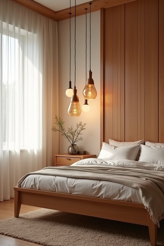 stylish wood lighting fixtures