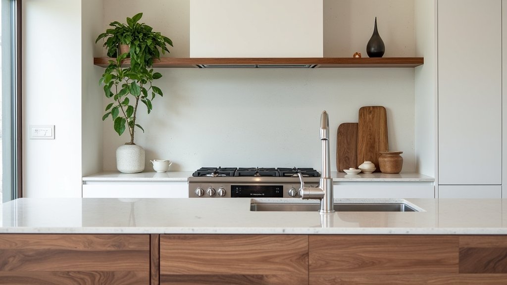 stylish wooden kitchen countertops