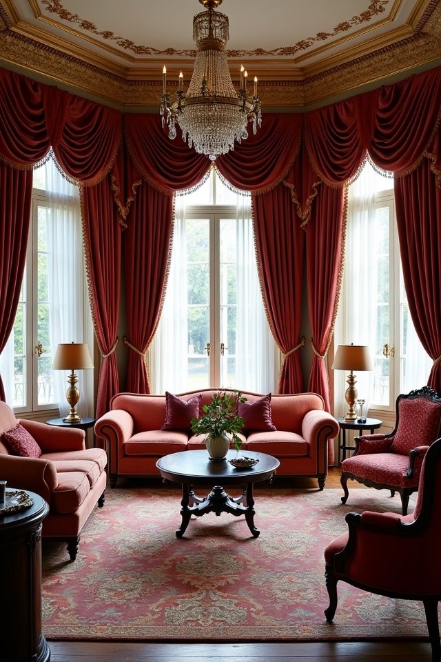 sumptuous velvet statement drapes
