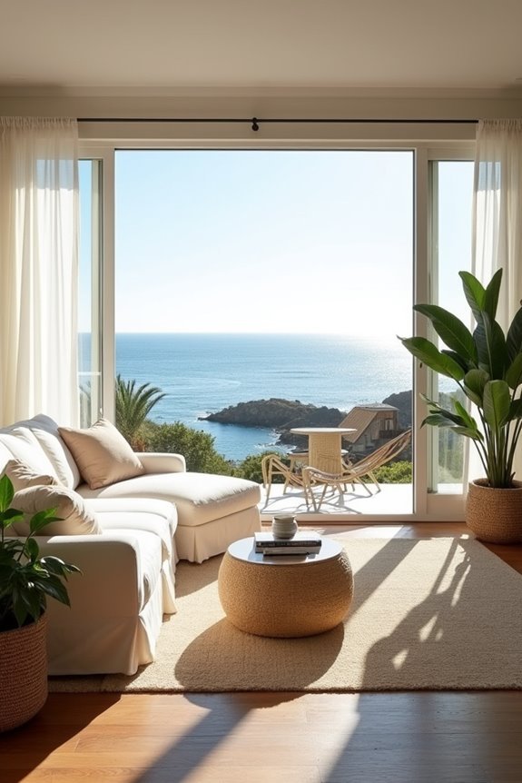 sunlight ocean breeze views