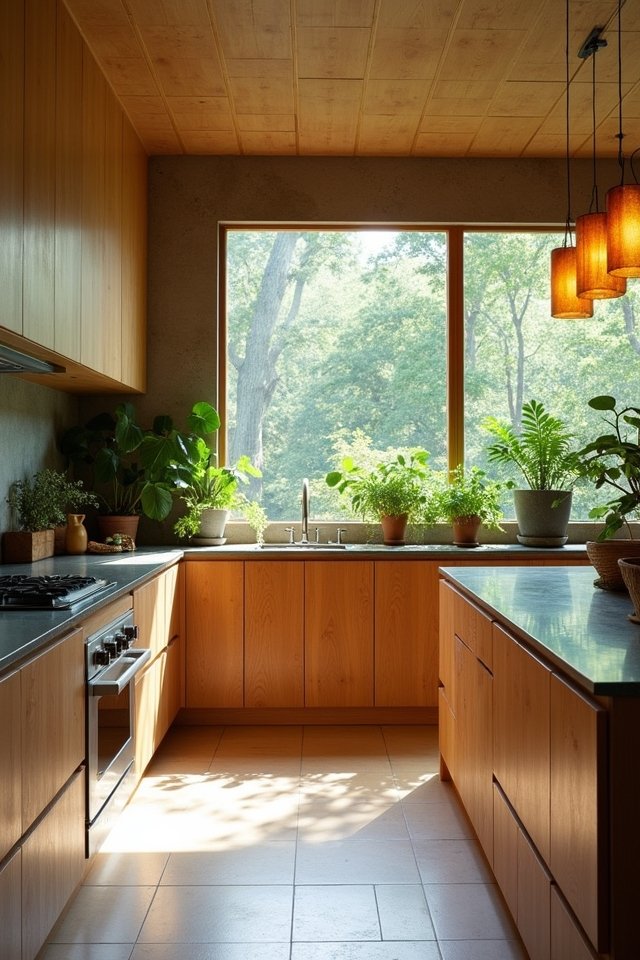 sustainable kitchen fixture ideas