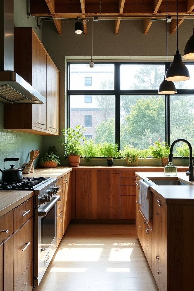 sustainable kitchen materials selection