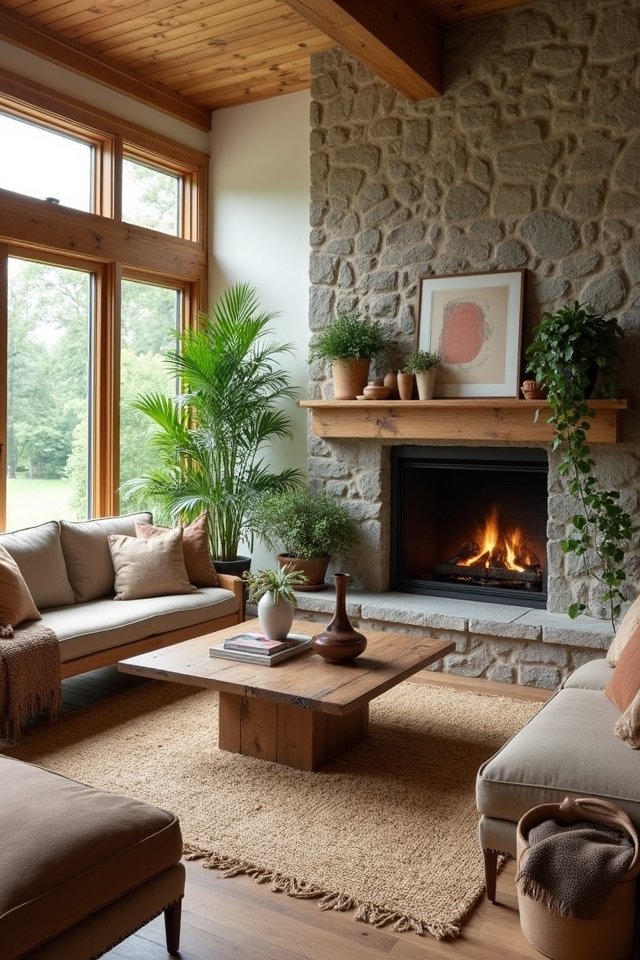 sustainable living room design