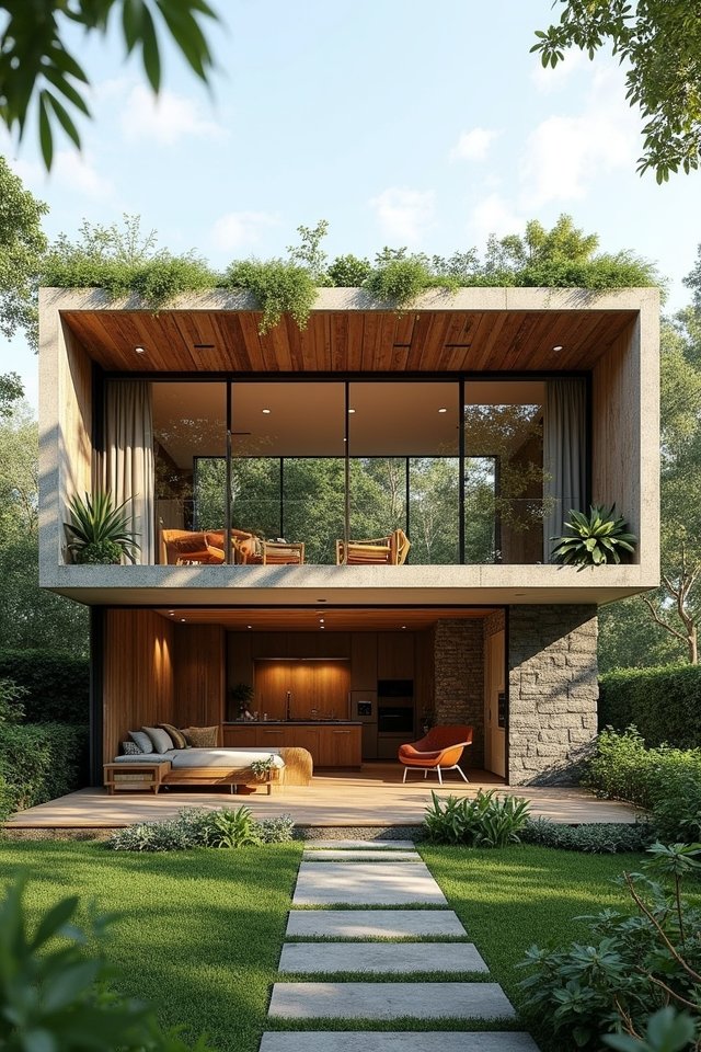 sustainable stylish living space