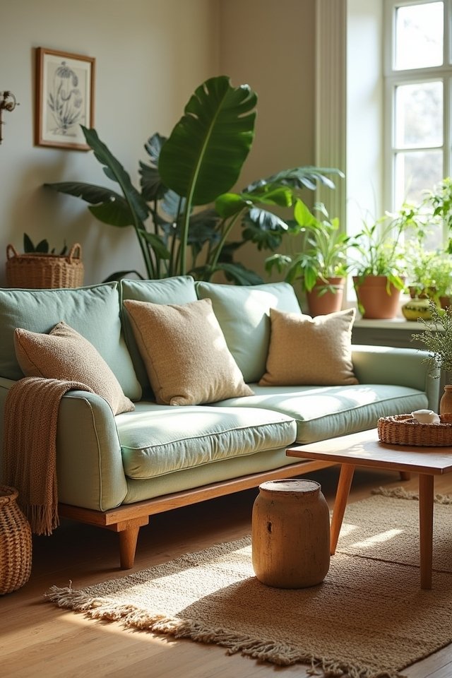 sustainable textiles for living