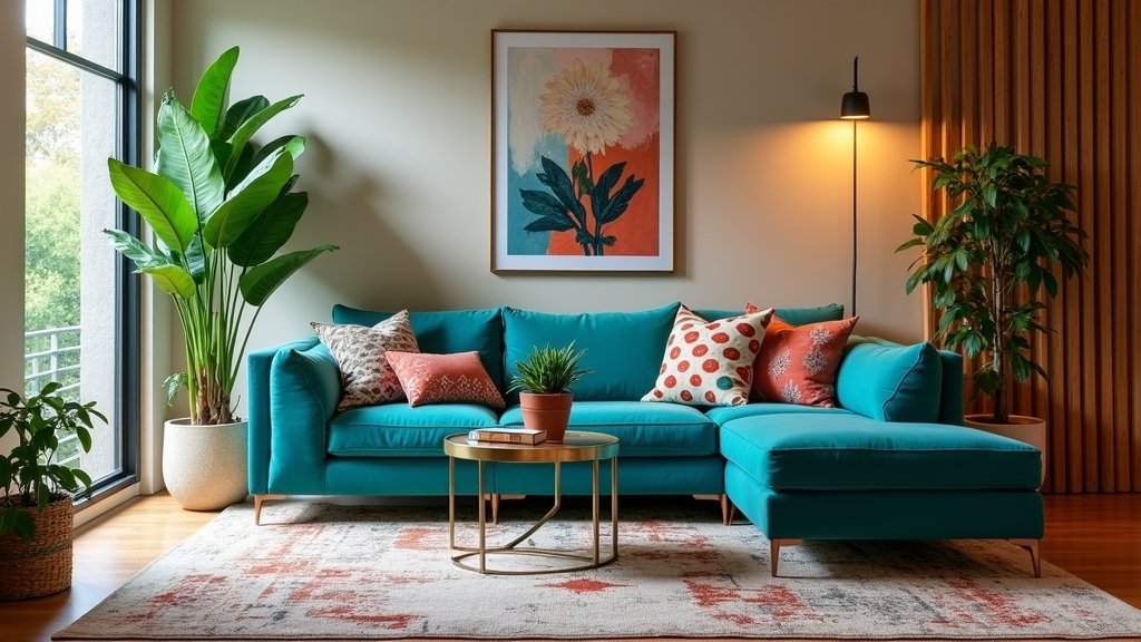 teal sofa living room ideas