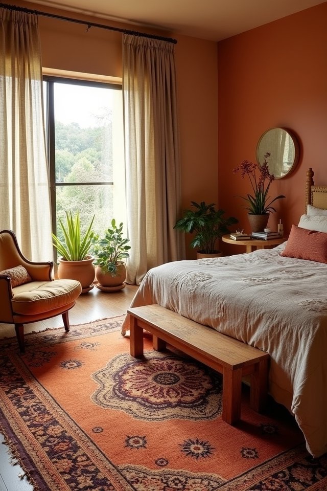 terracotta area rug essentials