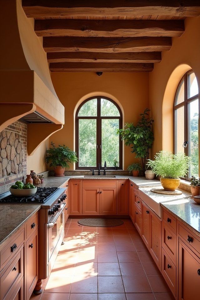 terracotta tiles rustic charm