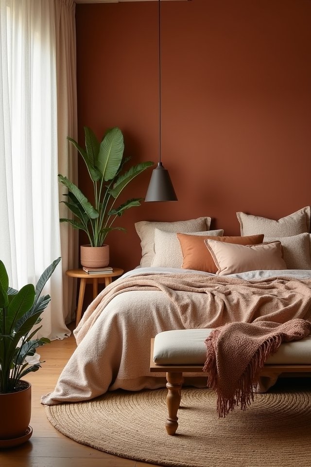 terracotta wall cozy charm