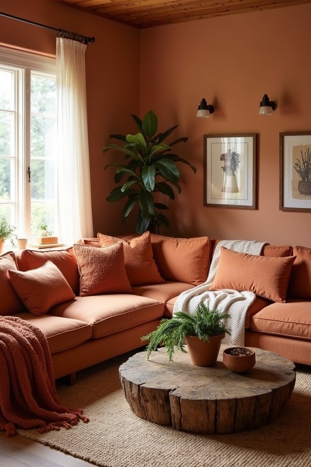 terracotta warmth for comfort