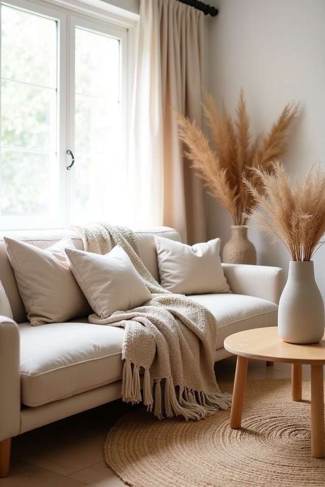 textural contrast for comfort