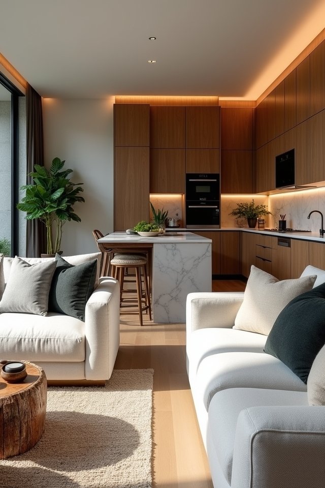 texture blending for depth