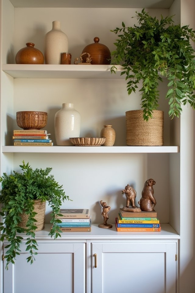 texture combinations for shelves