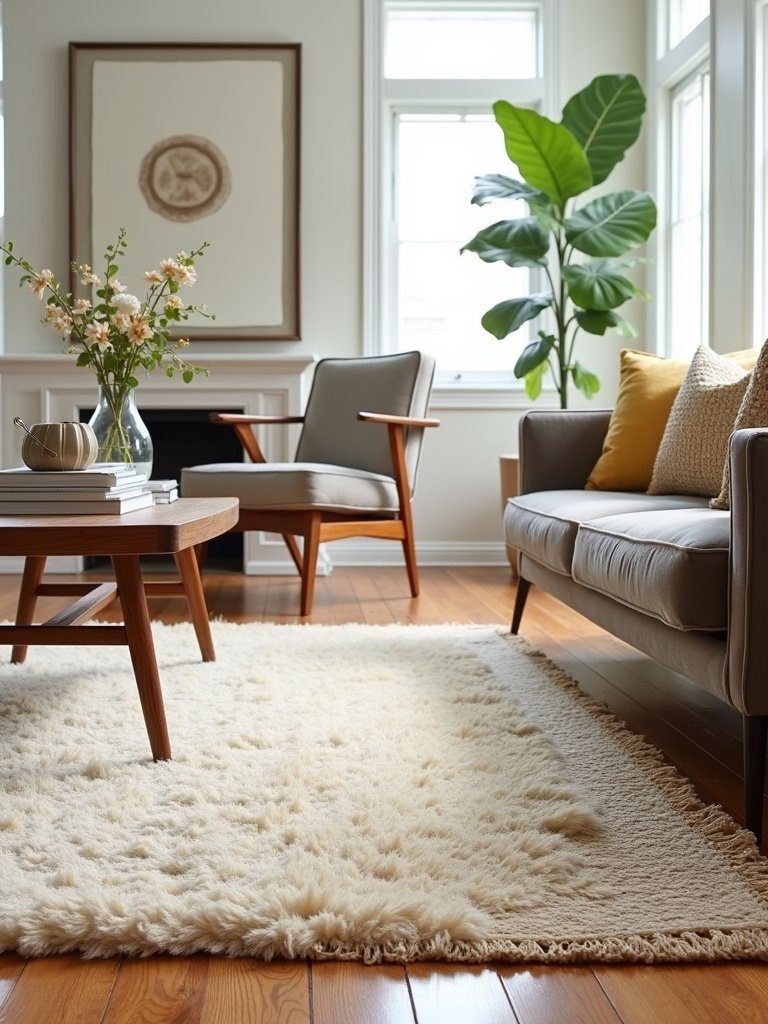 texture enhances living room