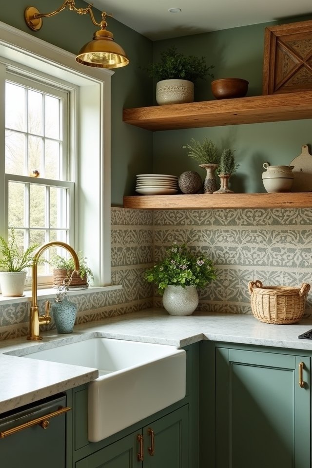 textured backsplashes enhance kitchens