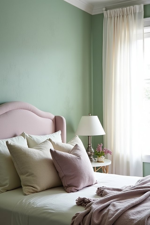 textured cozy bedroom walls