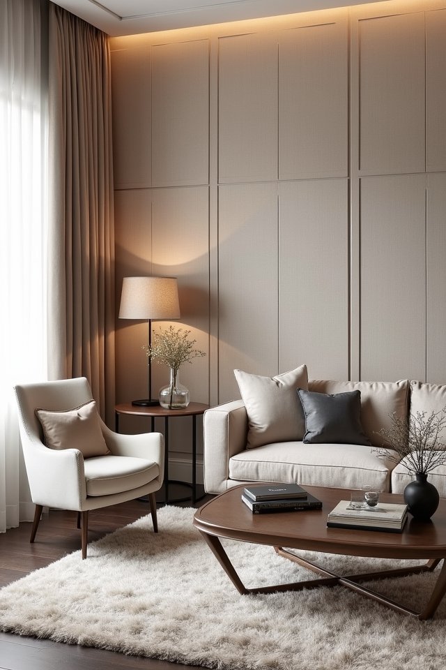 textured fabric wall panels