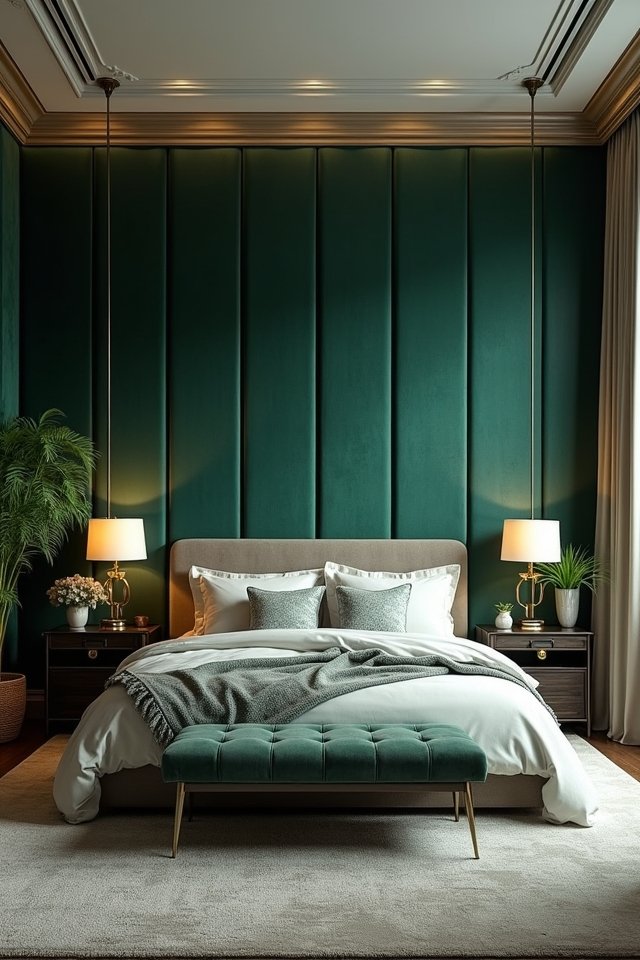 textured fabric wall transformation