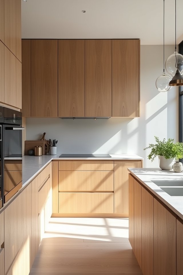 textured finishes enhance kitchens