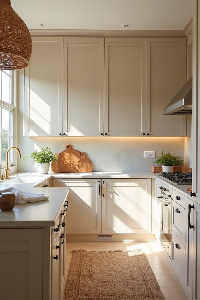 textured finishes enhance kitchens