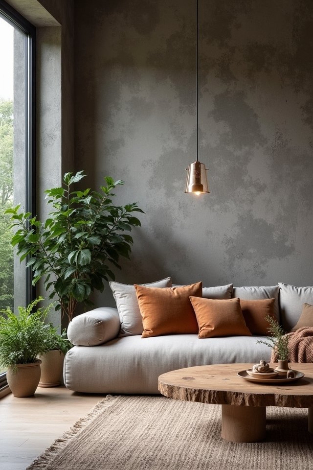 textured gray wall designs