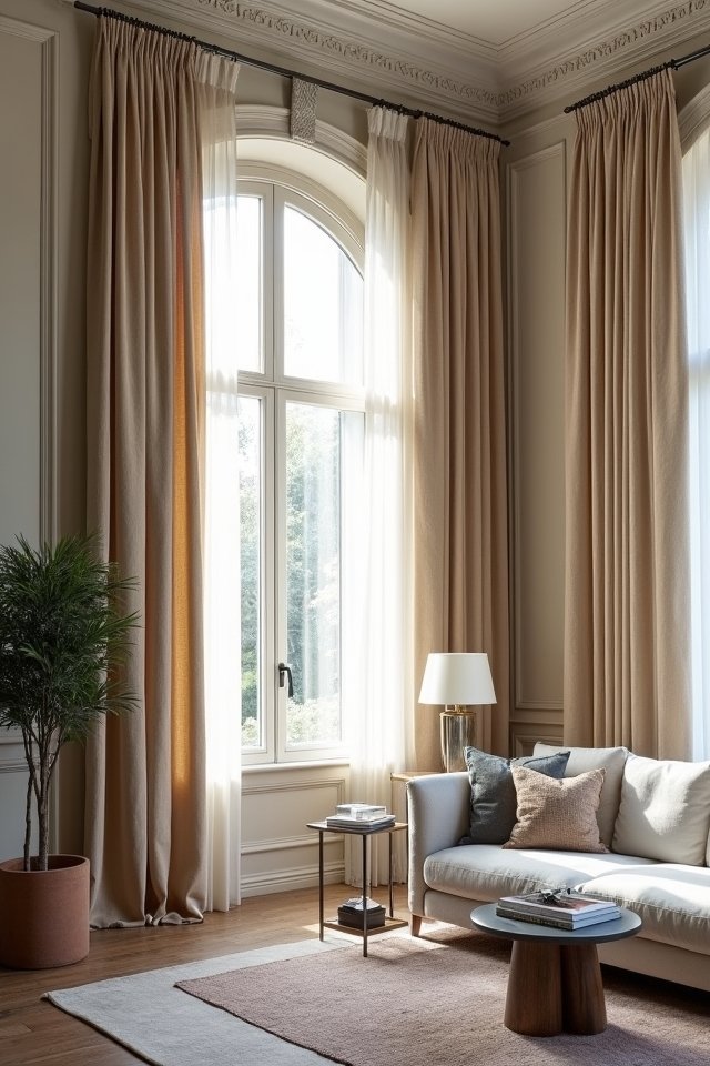 textured materials enhance coziness