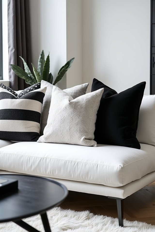 textured pillows elevate decor