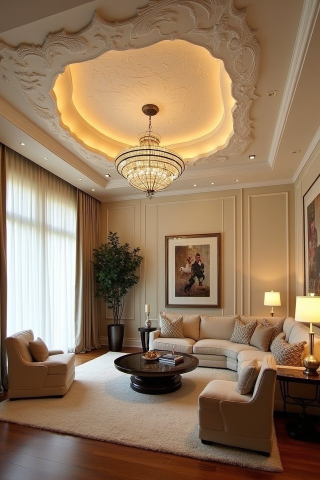 textured plaster ceiling artistry