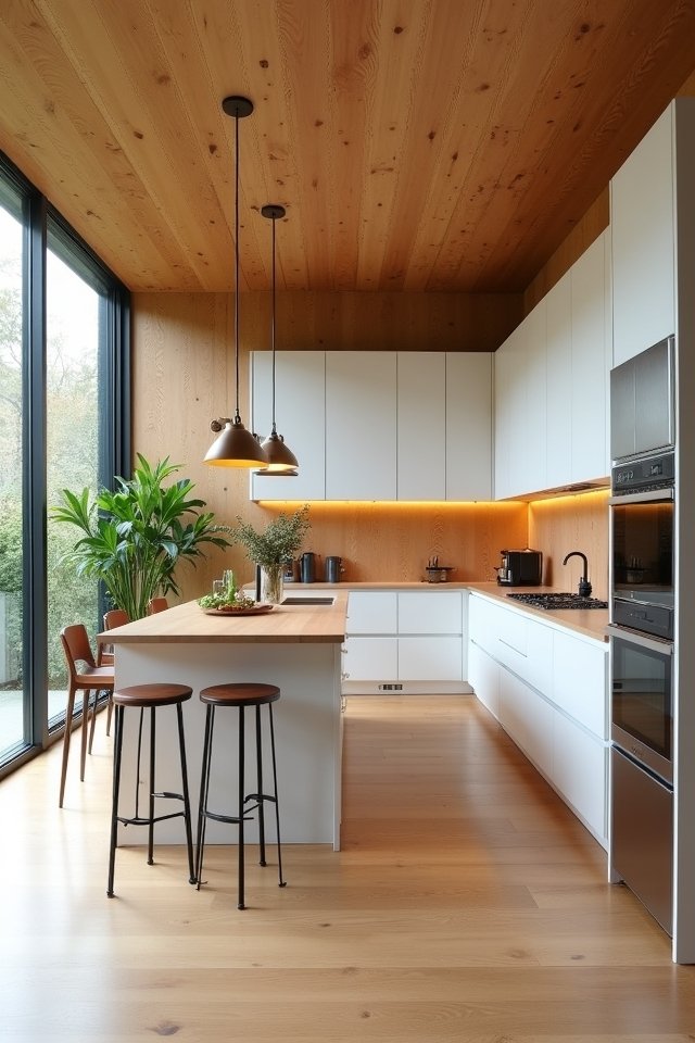 textured plywood paneling beauty