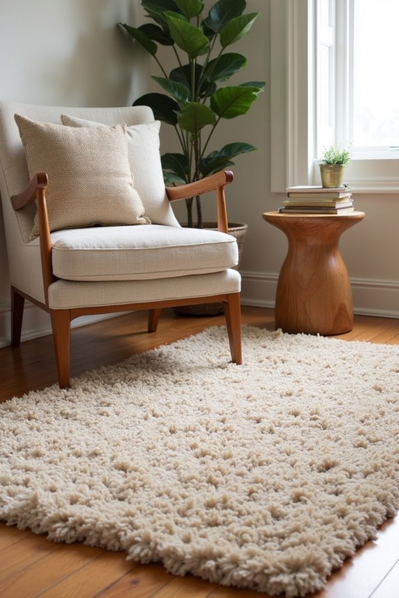 textured rugs enhance comfort