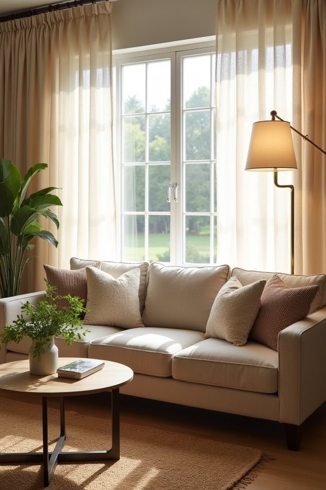 textured sheer fabric elegance