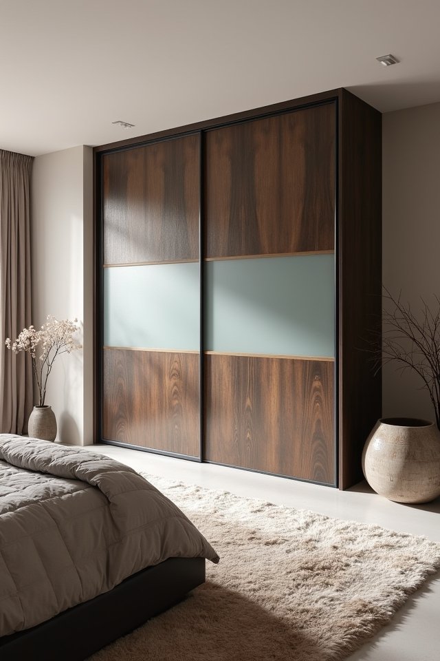 textured surfaces enhance wardrobe aesthetics