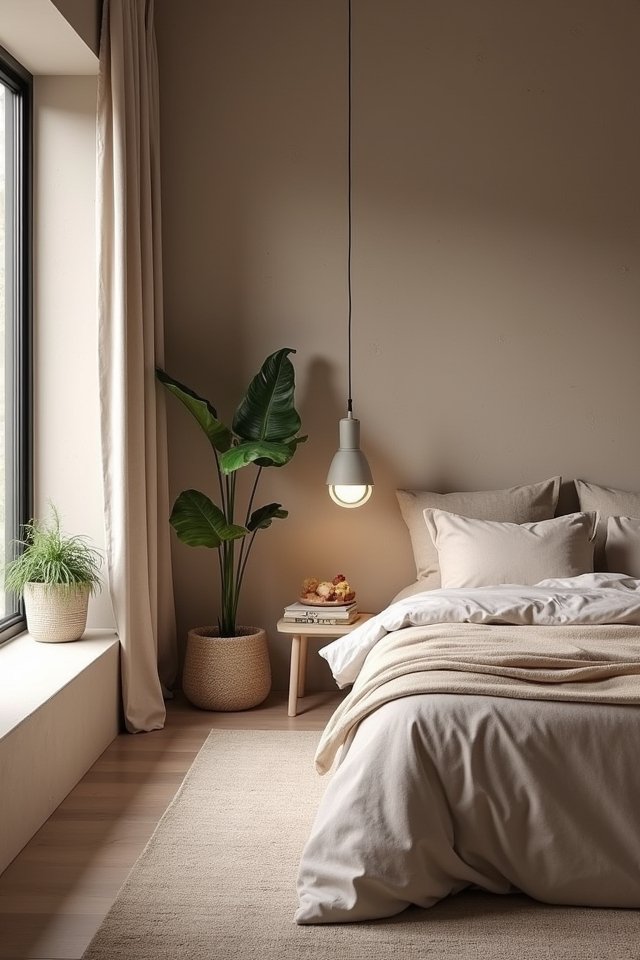 textured taupe wall ideas